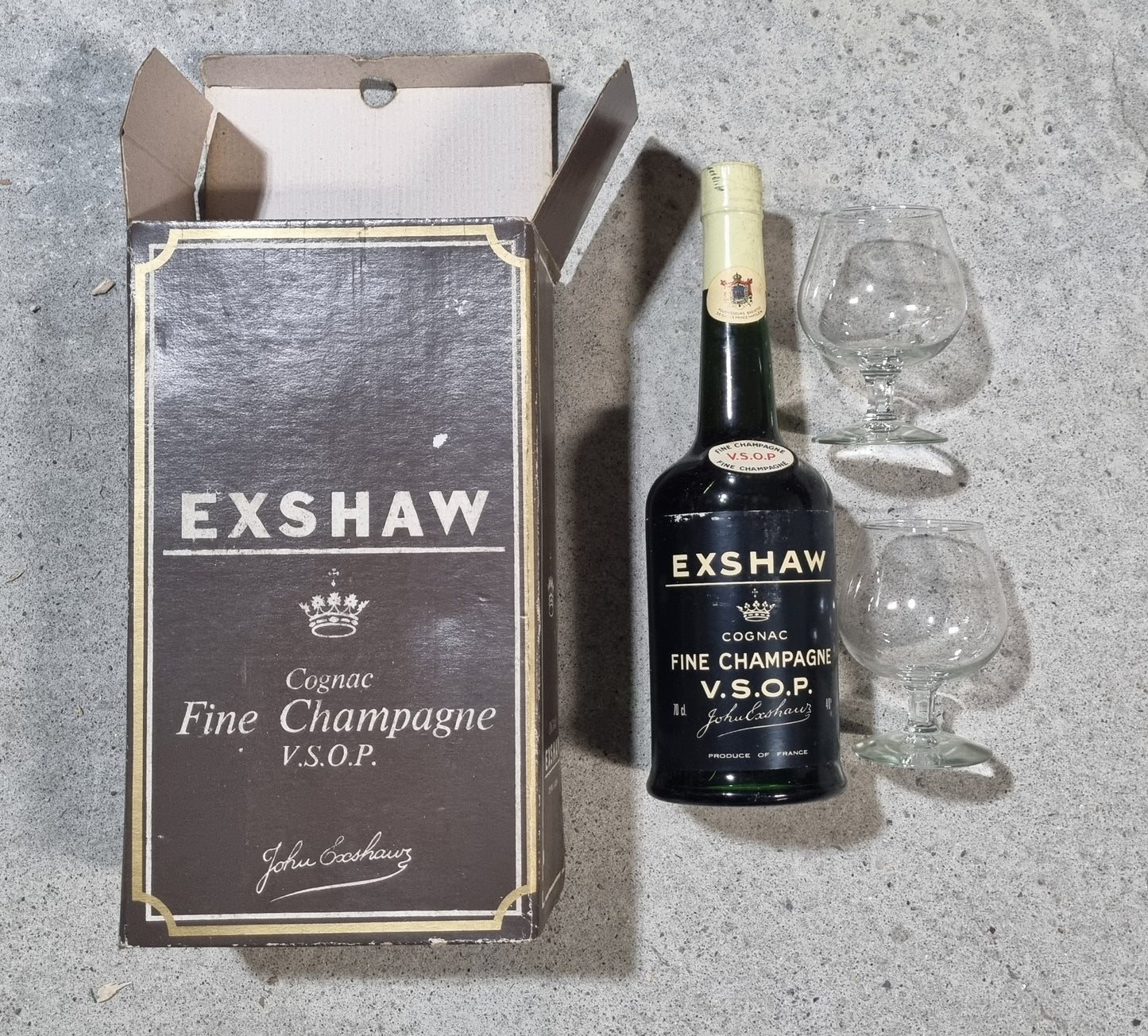 Cognac EXSHAW - VSOP Fine Champagne